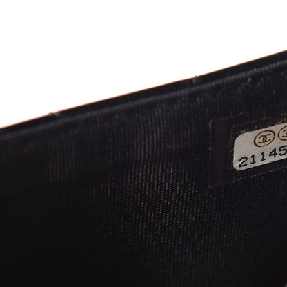 Chanel Patent Calfskin Quilted Small Flap Wallet Black 8 of 9