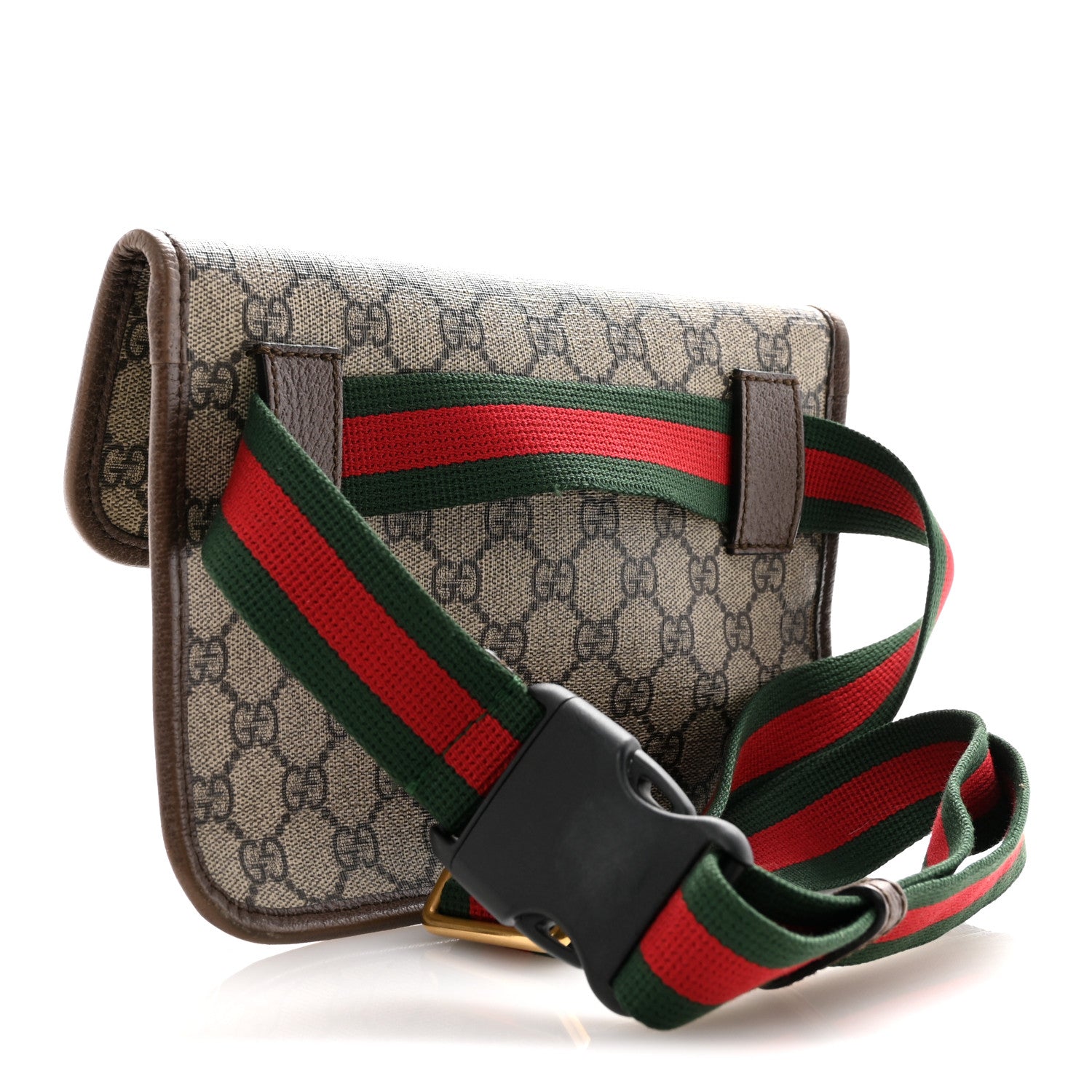 Gucci GG Supreme Monogram Neo Vintage Web Belt Bag Brown 3 of 13