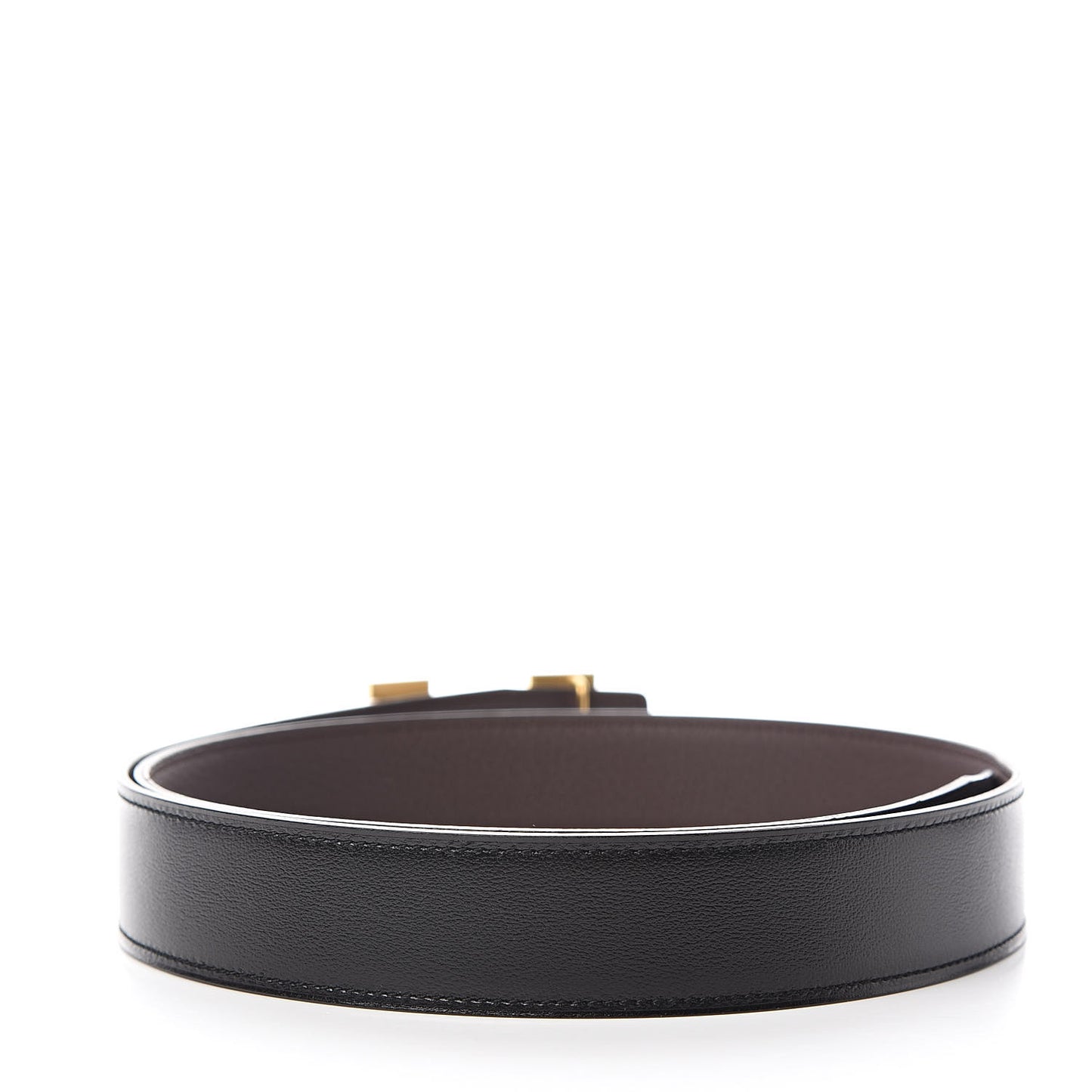Box Togo 32mm Constance H Belt 85 Black Chocolate