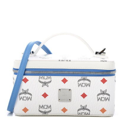 MCM Visetos Rockstar Vanity Case White 1 of 10