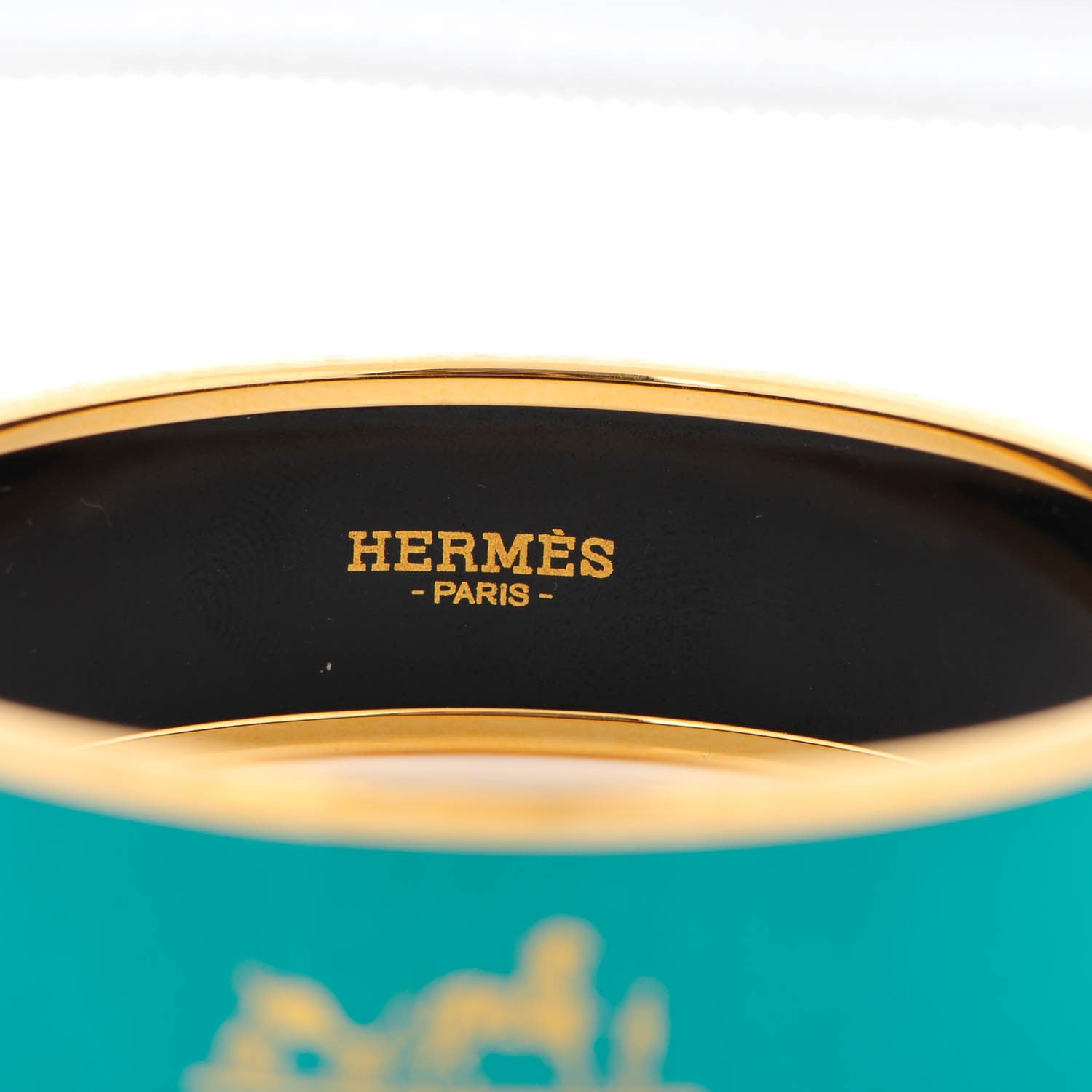 Hermes Enamel Wide Caleche Bracelet 65 3 of 5