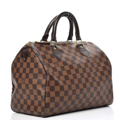 Louis Vuitton Damier Ebene Speedy 30 3 of 14
