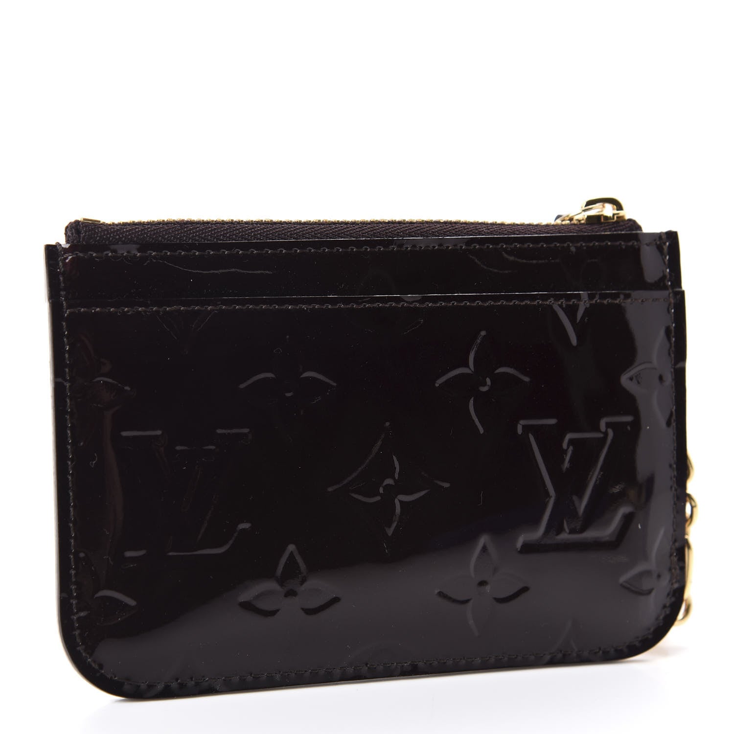 Louis Vuitton Vernis Key Pouch Amarante 3 of 7