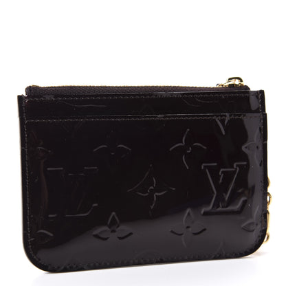 Louis Vuitton Vernis Key Pouch Amarante 3 of 7