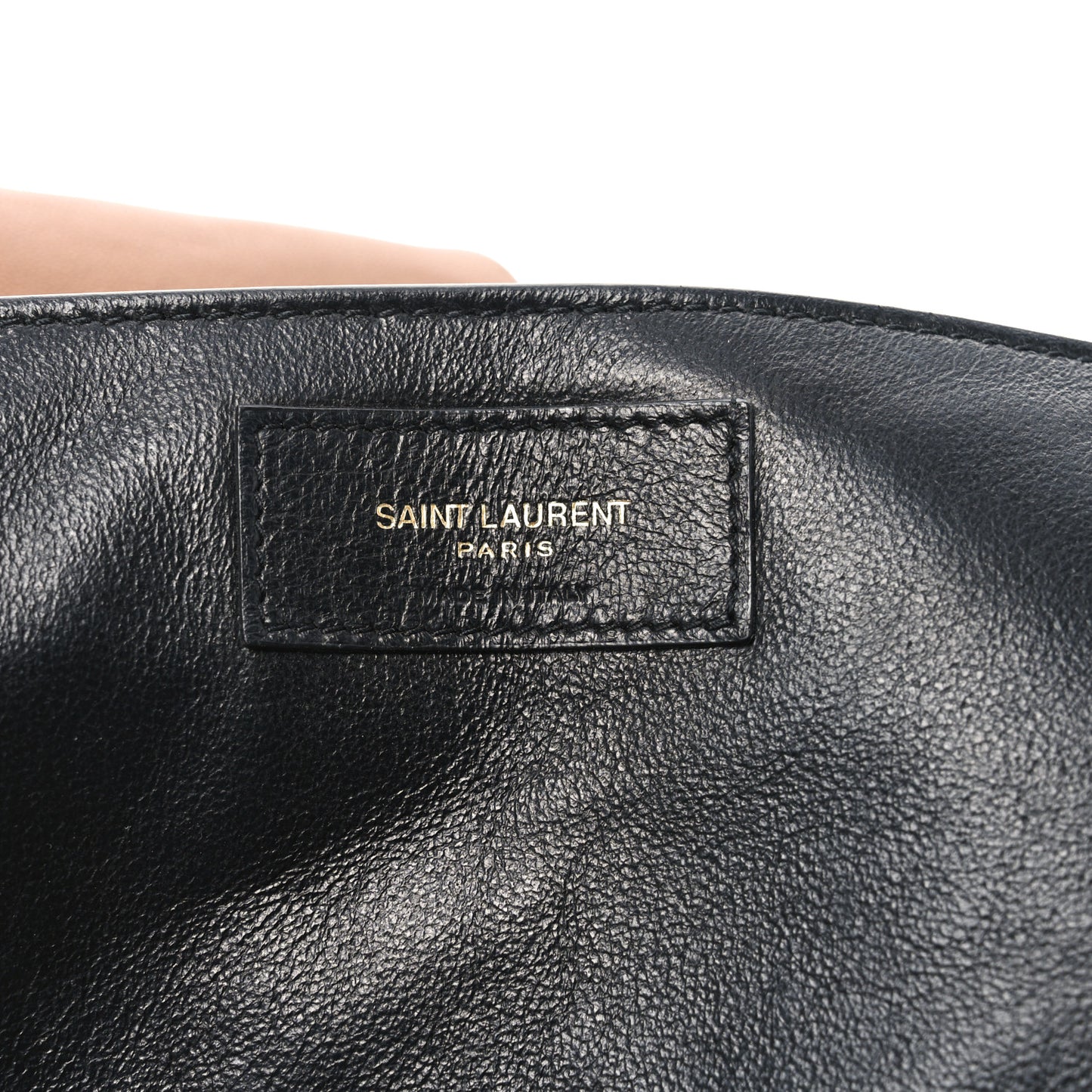 Lambskin Matelasse Monogram Large Jamie 4.3 Light Fox