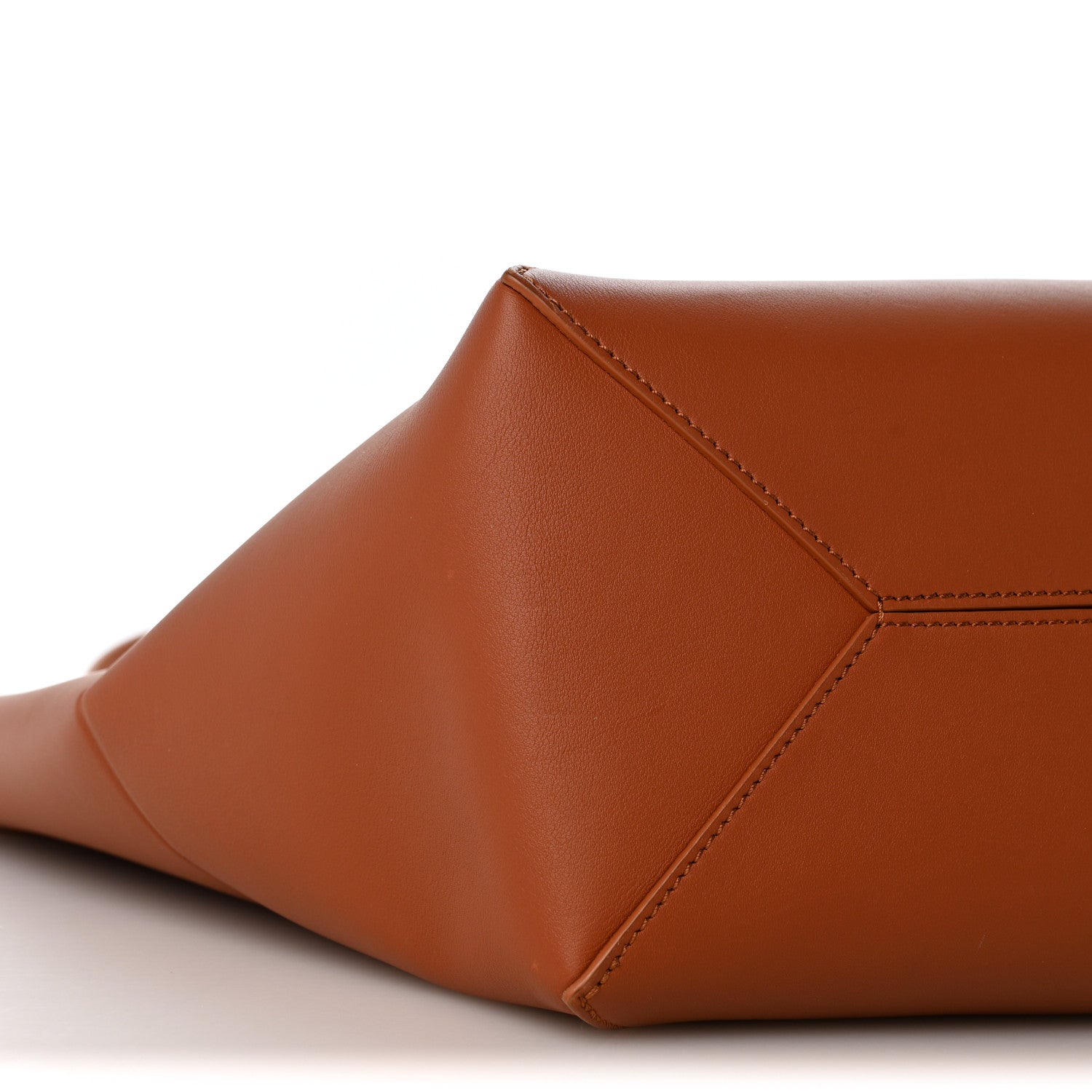 Loewe x Albers Calfskin Medium Puzzle Fold Tote Caramel Bright Green 9 of 11