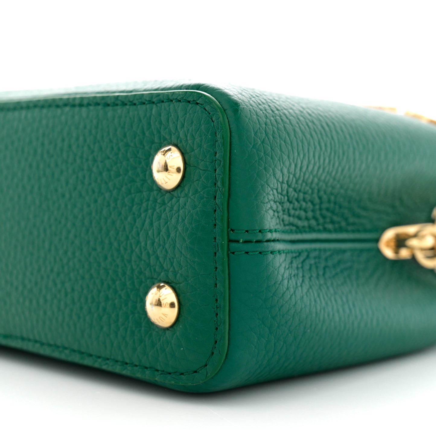 Taurillon Embellished Flower Crown Mini Capucines Green