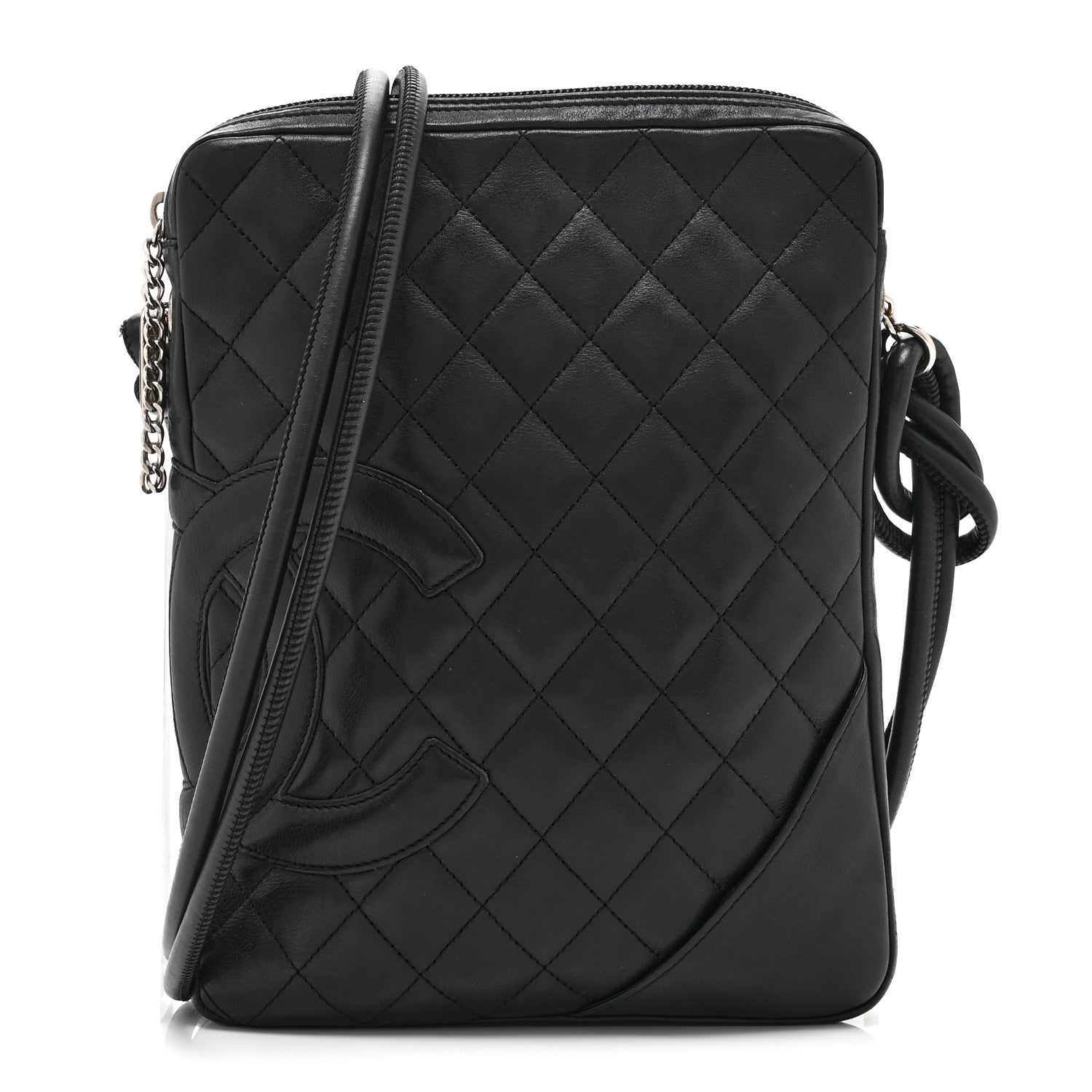 Chanel Calfskin Quilted Medium Cambon Messenger Black 1 of 10