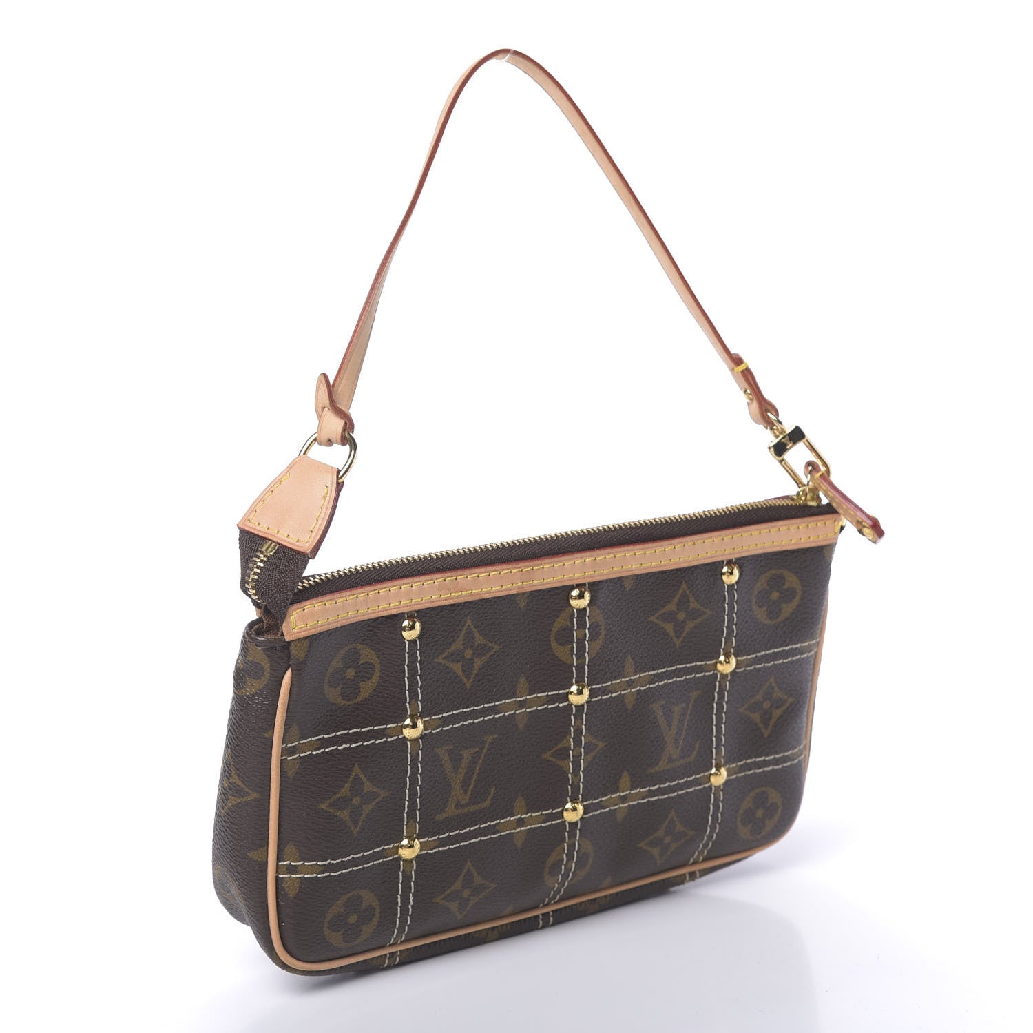 Louis Vuitton Monogram Riveting Pochette Accessories 3 of 11