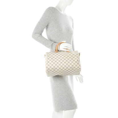 Louis Vuitton Damier Azur Speedy Bandouliere 30 3 of 9