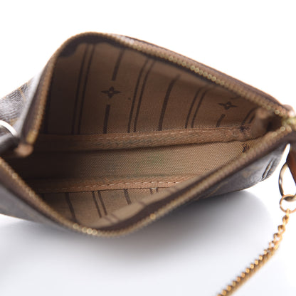 Louis Vuitton Monogram Complice Trunks and Bags Mini Pochette Accessories Beige 5 of 11