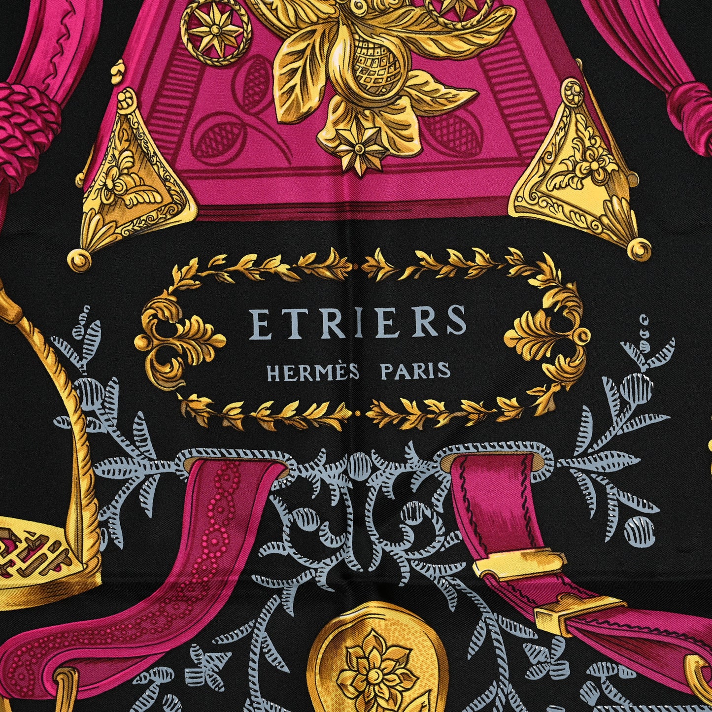Silk Etriers Scarf 90