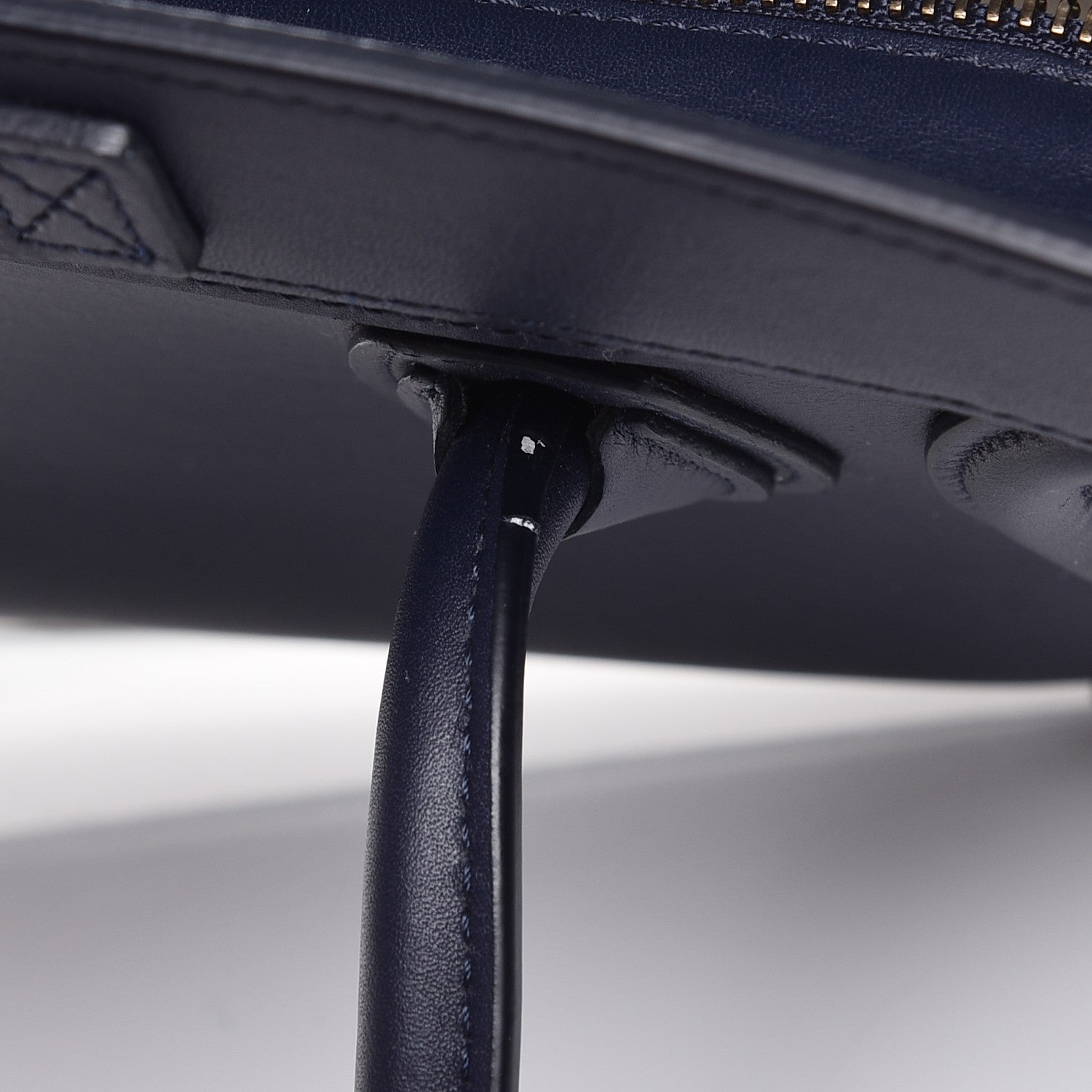 Celine Smooth Calfskin Nano Luggage Navy Blue 11 of 14