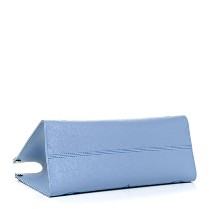 Louis Vuitton Empreinte Monogram Giant By The Pool Onthego MM Summer Blue 3 of 10