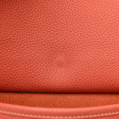 Hermes Taurillon Clemence Evelyne PM Crevette 12 of 18