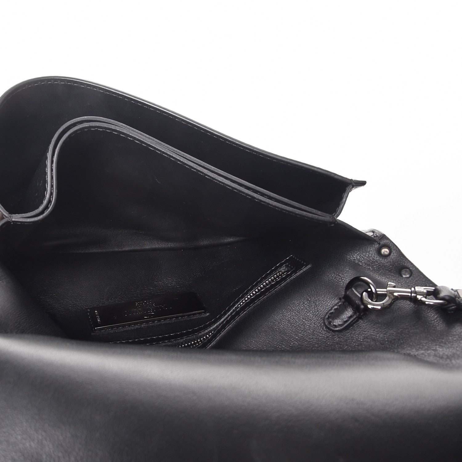 Valentino Garavani Nappa Rockstud Wristlet Clutch Black 5 of 7