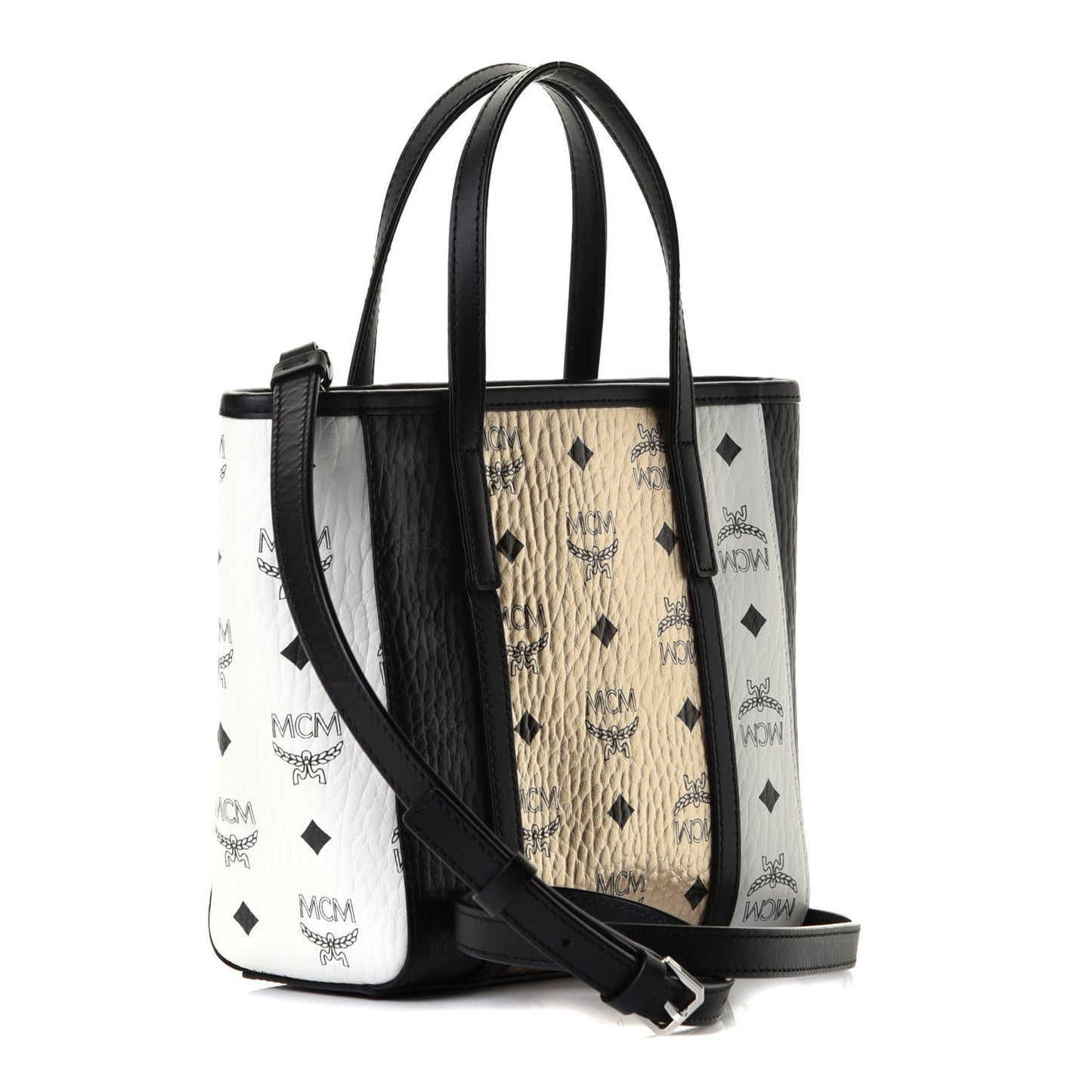 Visetos Mini Toni Shopper Tote Gold