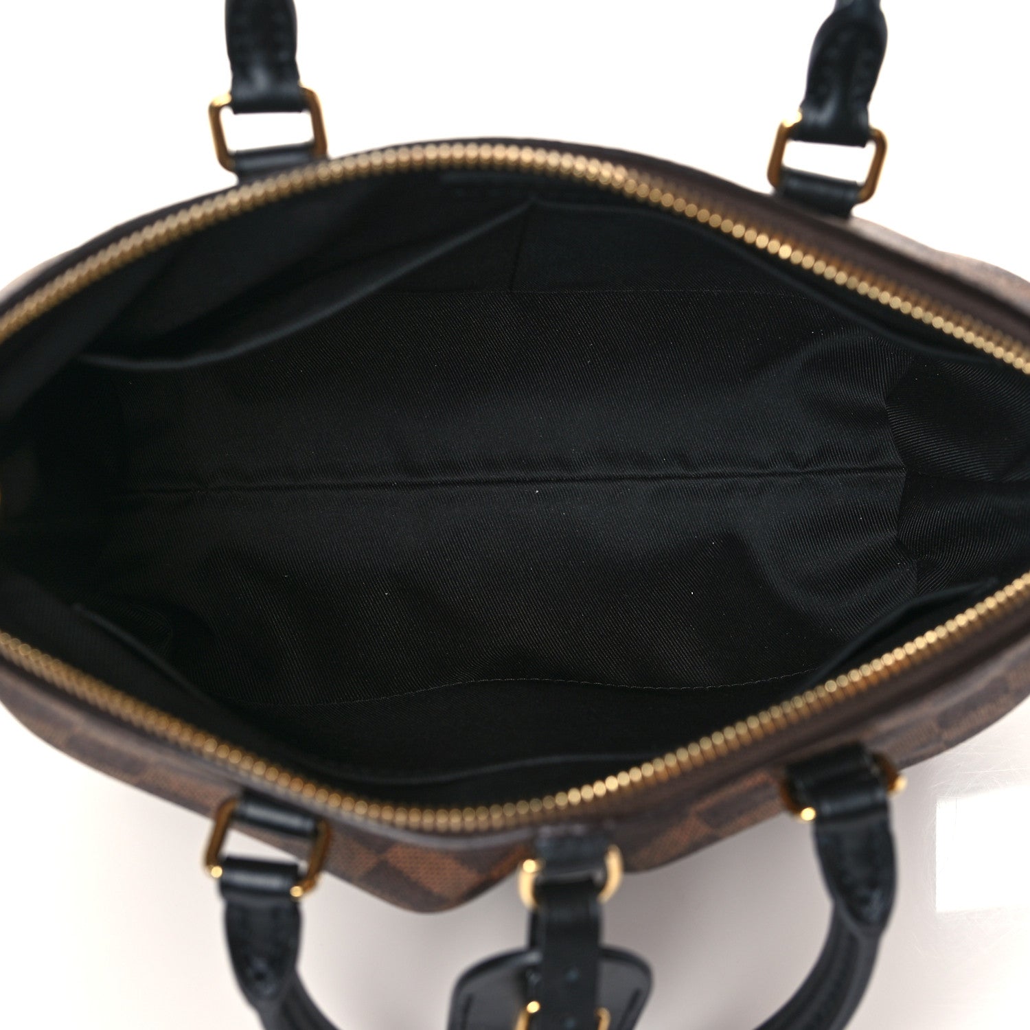 Louis Vuitton Damier Ebene Odeon Tote PM Black 5 of 10