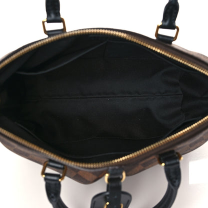 Louis Vuitton Damier Ebene Odeon Tote PM Black 5 of 10