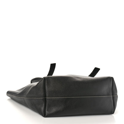 Chloe Small Grain Smooth Calfskin Medium Darryl Tote Black 4 of 8