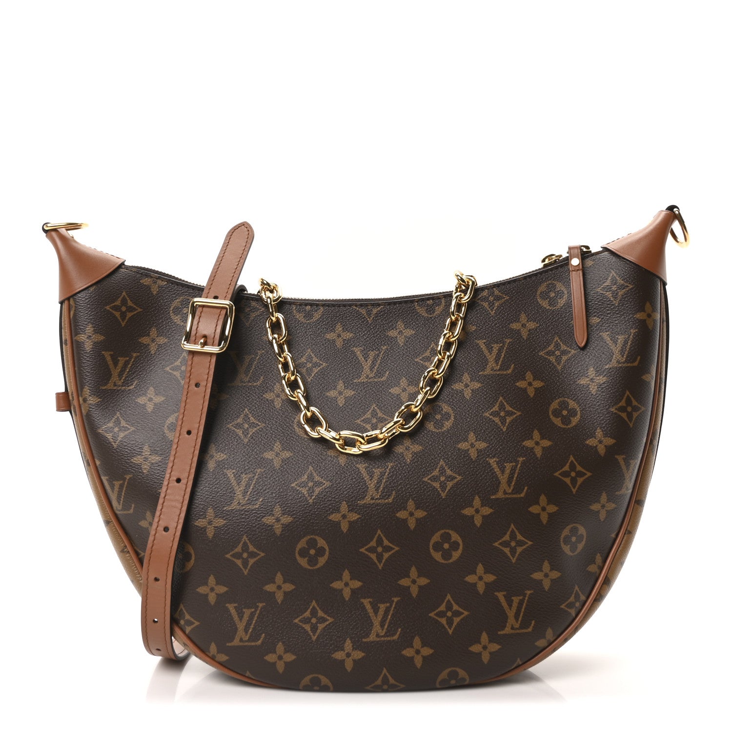 Louis Vuitton Reverse Monogram Loop Hobo 1 of 9