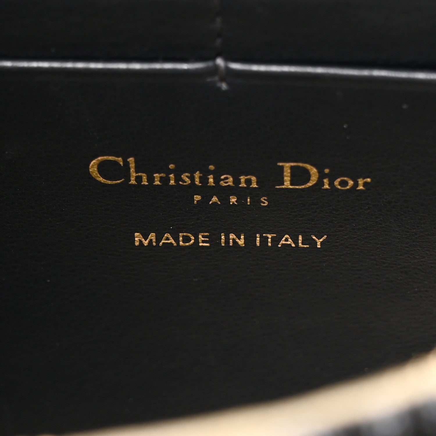 Christian Dior Oblique Saddle Chain Pouch Blue 6 of 11