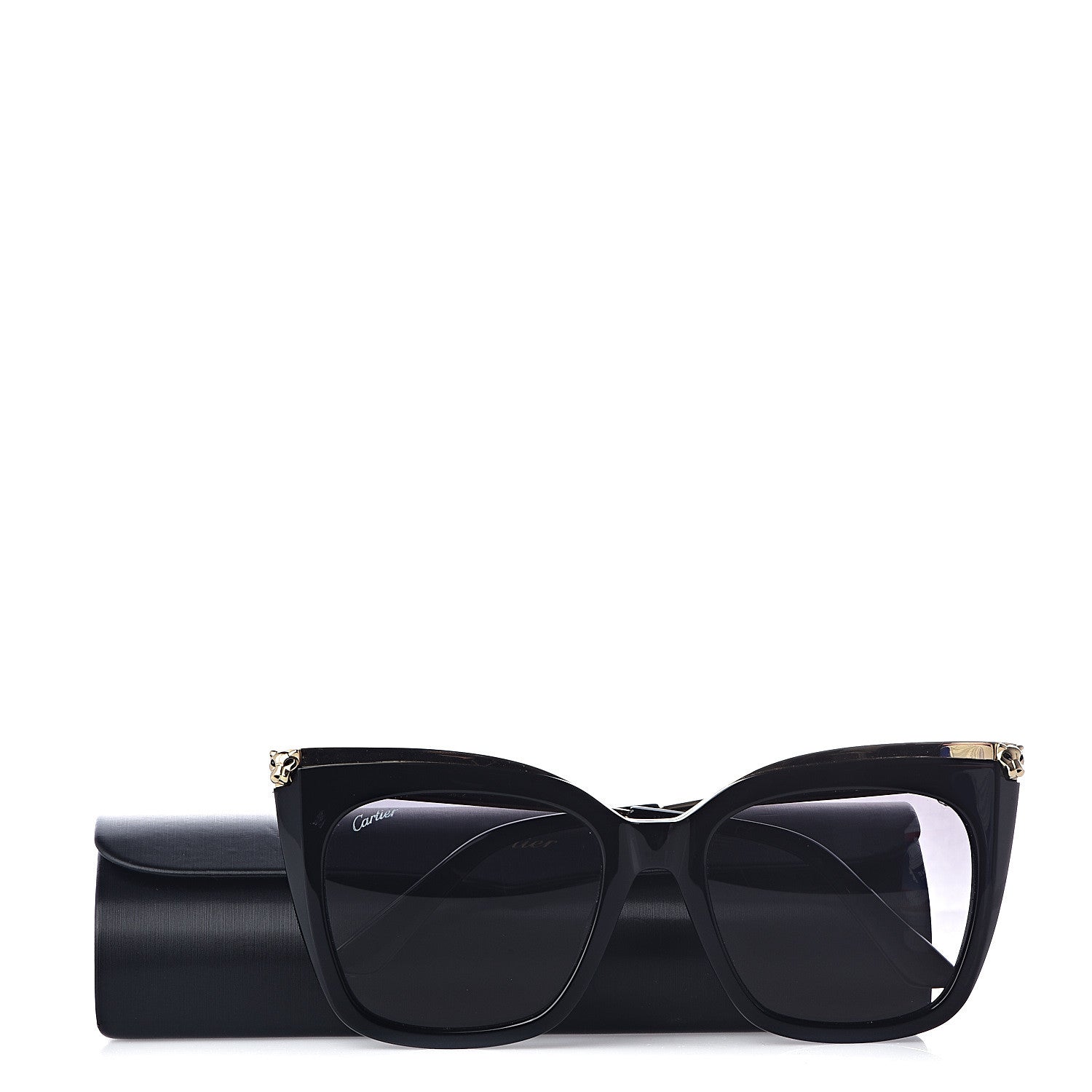 Cartier Panthere De Sunglasses Black 7 of 7