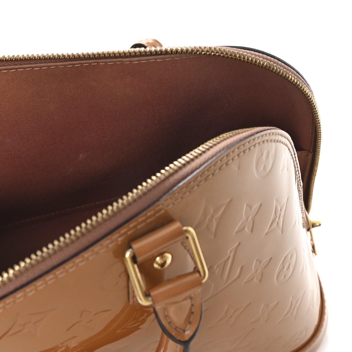 Louis Vuitton Vernis Alma PM Rose Velours 10 of 10
