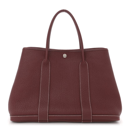 Hermes Negonda Garden Party Tote 36 MM Rouge H 1 of 11