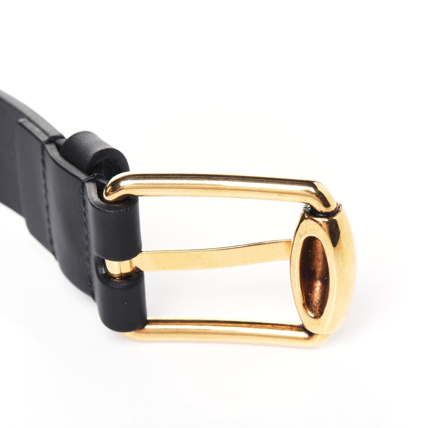 Gucci Calfskin Belt 85 34 Black 5 of 8