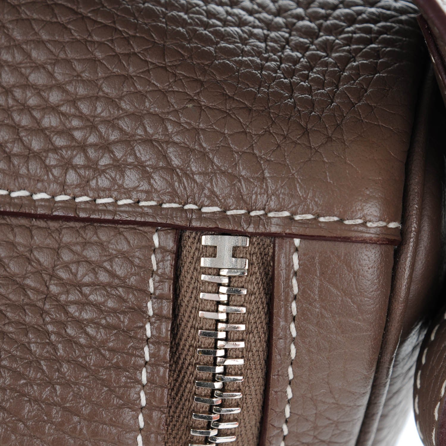 Hermes Taurillon Clemence Lindy 30 Etoupe 11 of 11