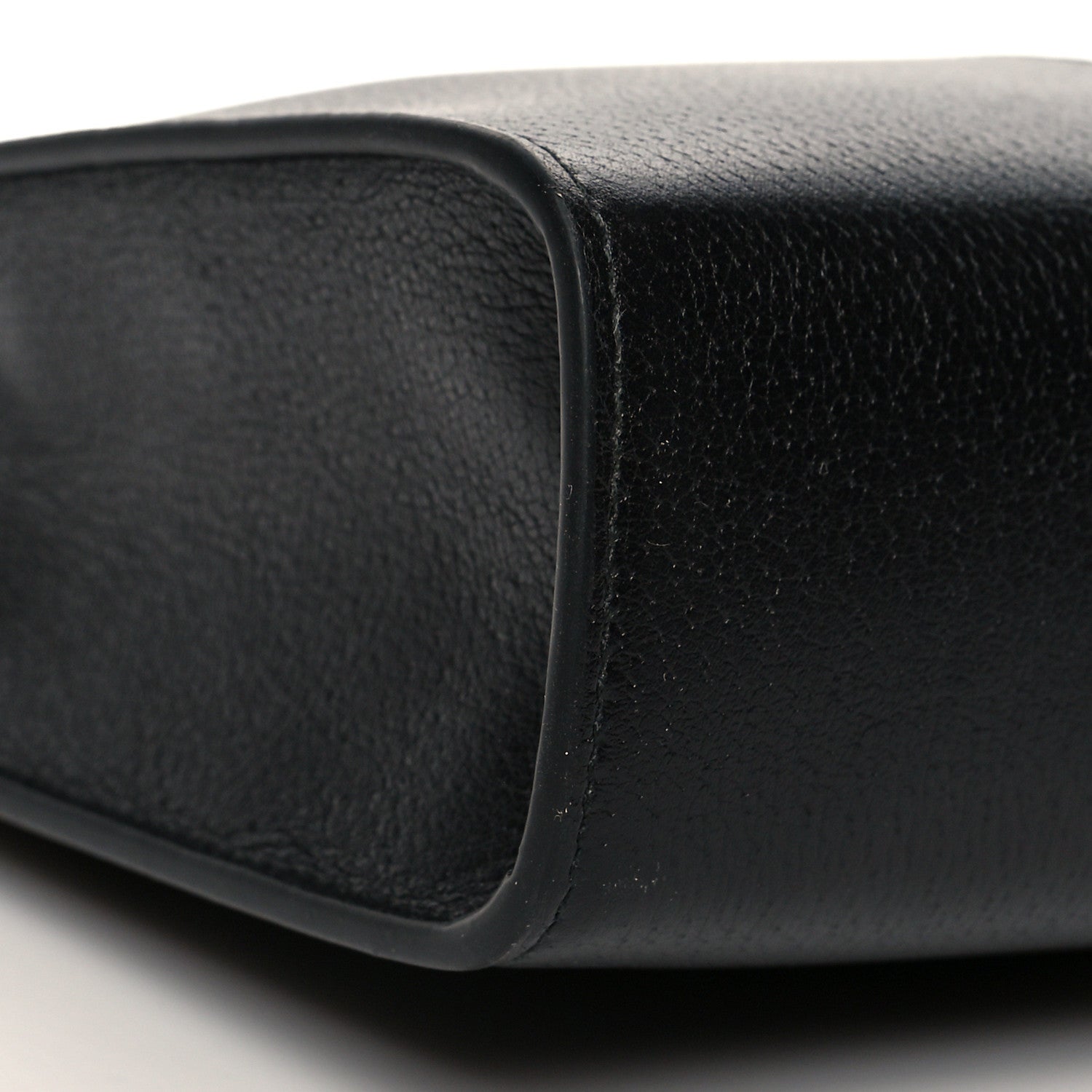 Gucci Textured Dollar Calfskin Nylon Gucci Stripe New Web Cosmetic Case Black Ecru Verde Rosso 9 of 11