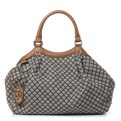 Gucci Diamante Medium Sukey Tote Brown 1 of 12