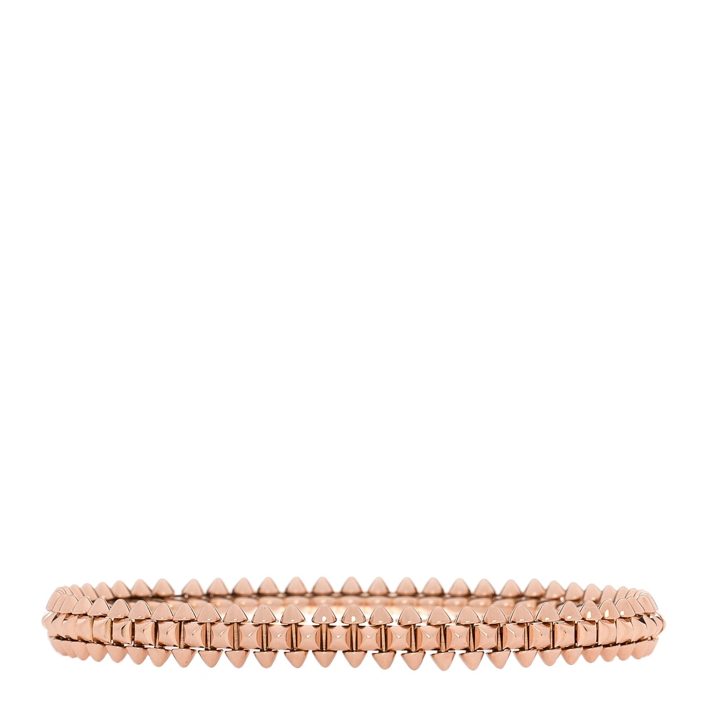 18K Pink Gold Small Clash De Cartier Bracelet 16