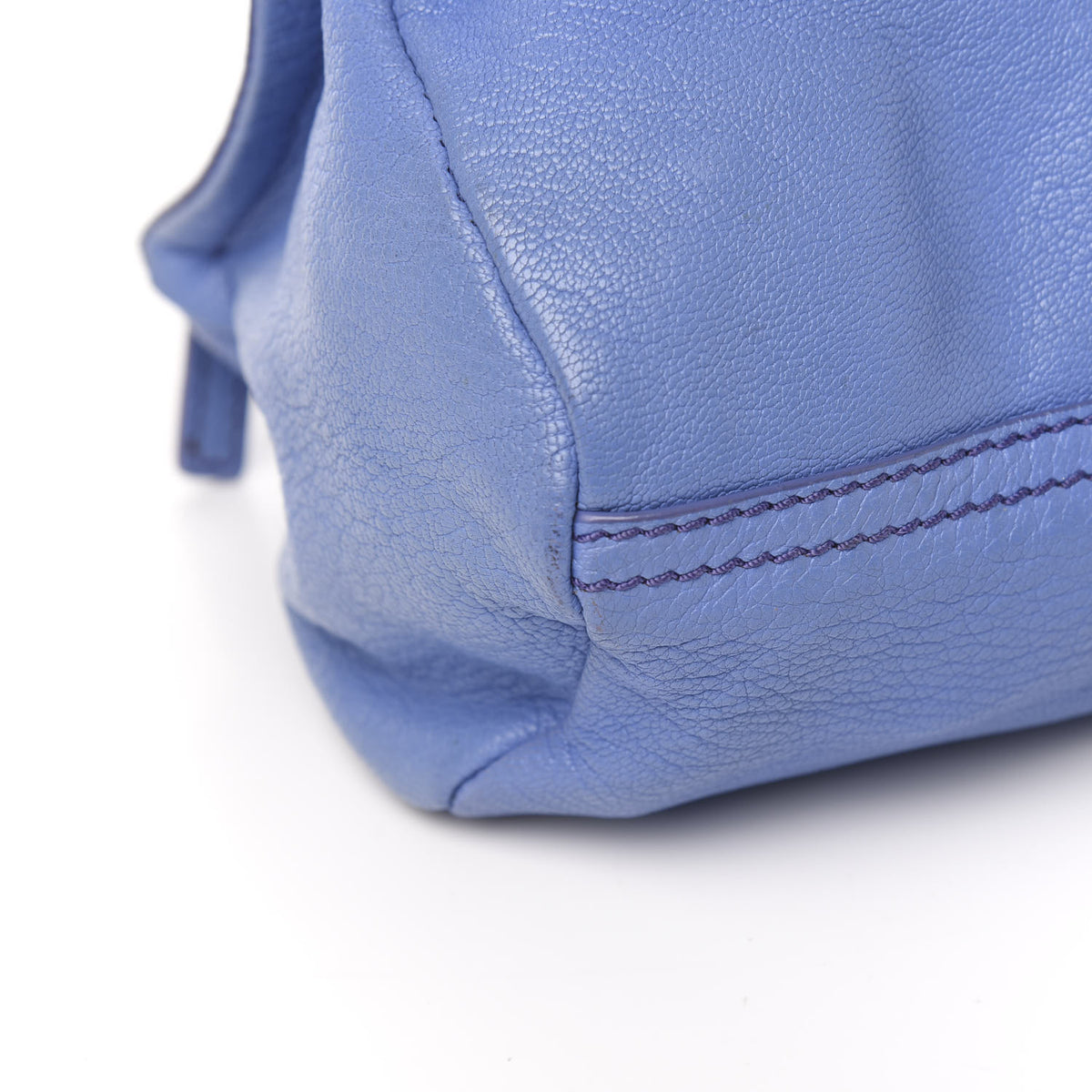 Sugar Goatskin Mini Pandora Blue