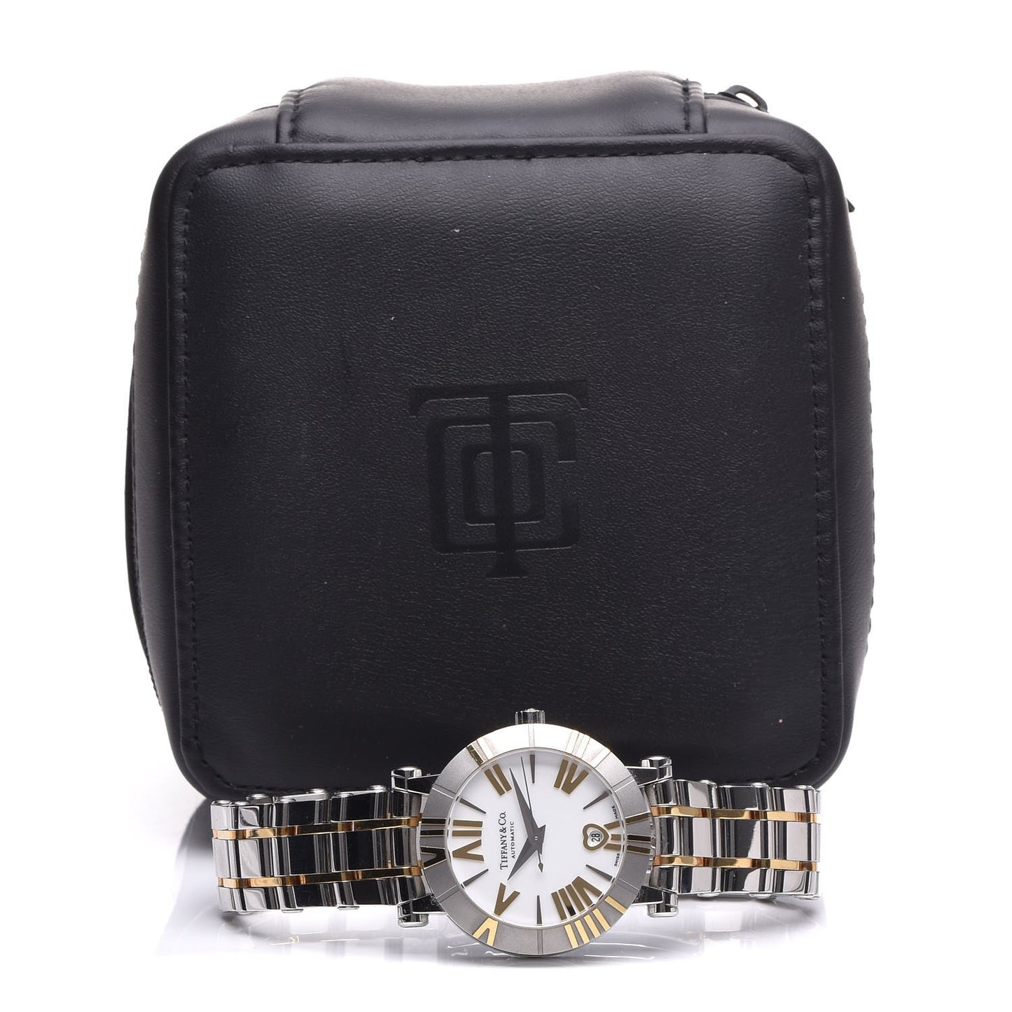 Stainless Steel 18K Yellow Gold 30mm Atlas Automatic Watch