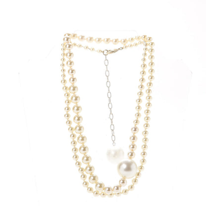 Chanel Pearl CC Long Necklace Gold 3 of 6