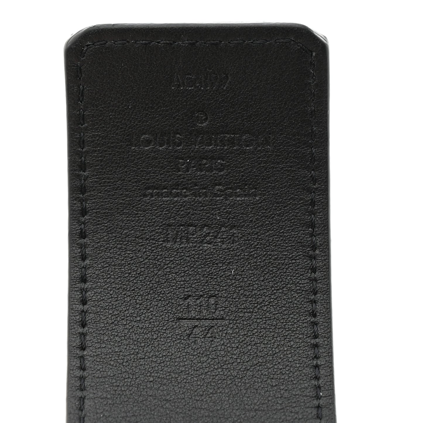 Monogram 40mm LV Shape Belt 110 44 Black