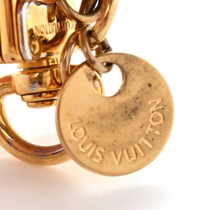 Louis Vuitton LV Circle Bag Charm Key Holder Gold 6 of 6