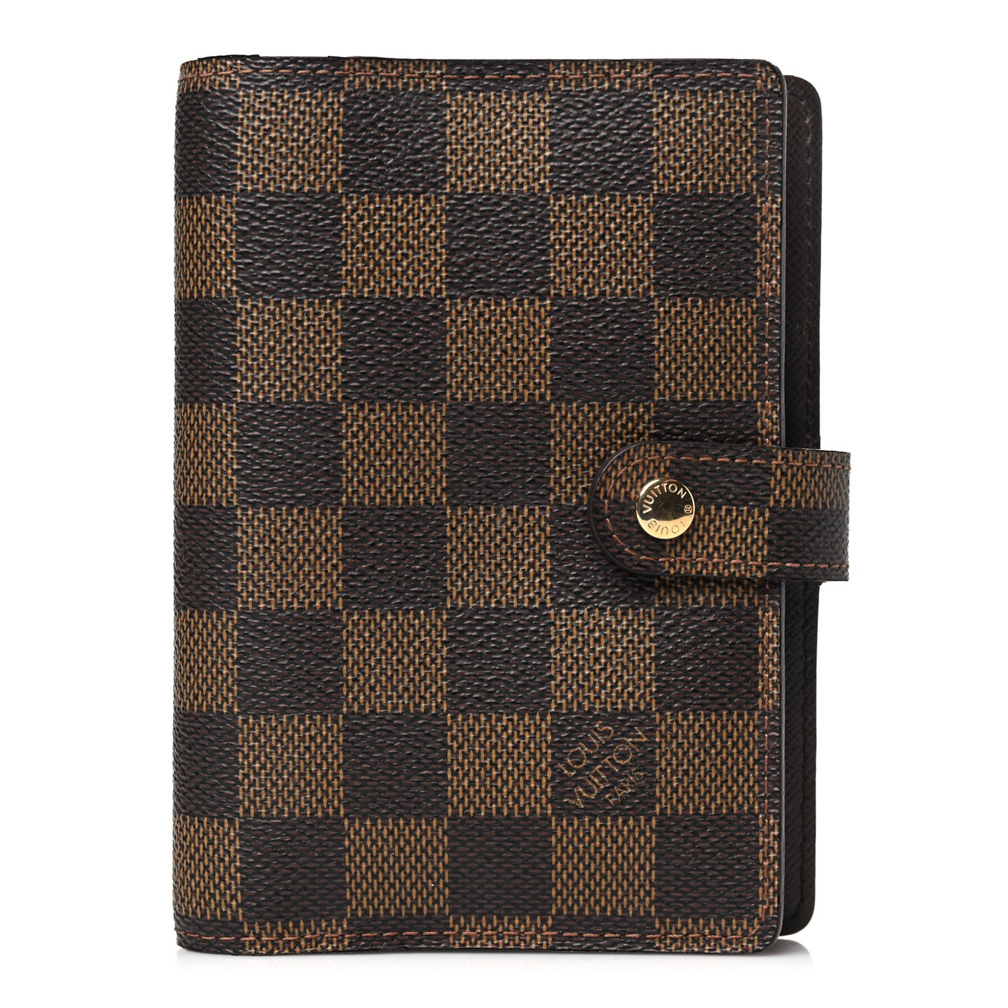 Damier Ebene Small Ring Agenda Cover