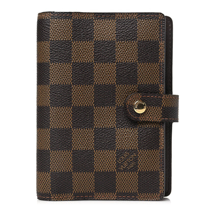 Louis Vuitton Damier Ebene Small Ring Agenda Cover 1 of 7