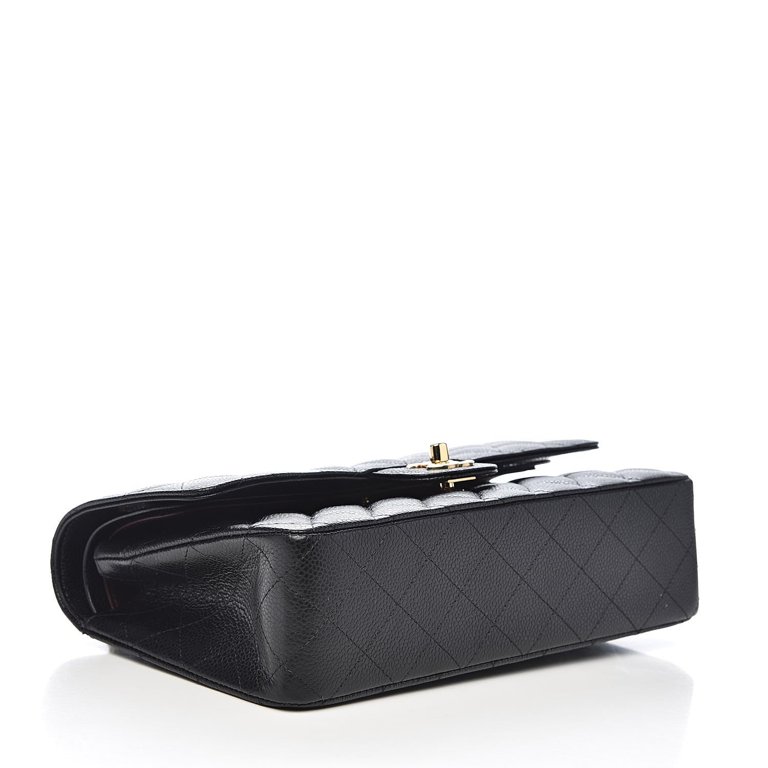 Chanel Caviar Quilted Medium Double Flap Black 4 of 11