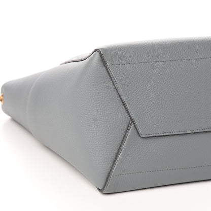 Celine Soft Grained Calfskin Sangle Bucket Bag Storm 7 of 8