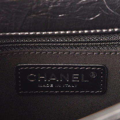 Chanel Crackled Aged Calfskin Big Bang Flap Black 6 of 8