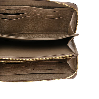 Louis Vuitton Empreinte Monogram Giant Zippy Wallet Tourterelle Creme 5 of 7