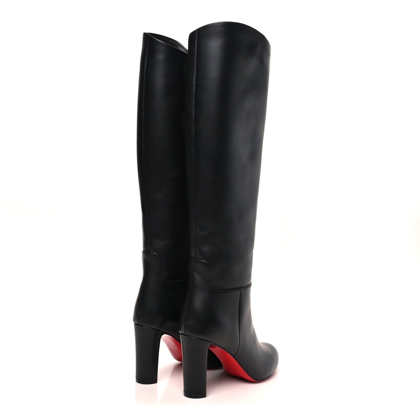 Calfskin Loo Botta 85 Knee High Boots 38 Black