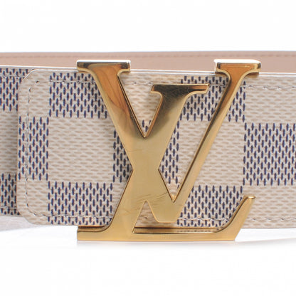 Louis Vuitton Damier Azur LV Initiales Belt 90 36 3 of 7