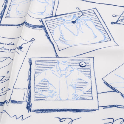 Hermes Silk Instructions Sur L'Art de Nouer et Porter Votre Carre Scarf 70 4 of 8