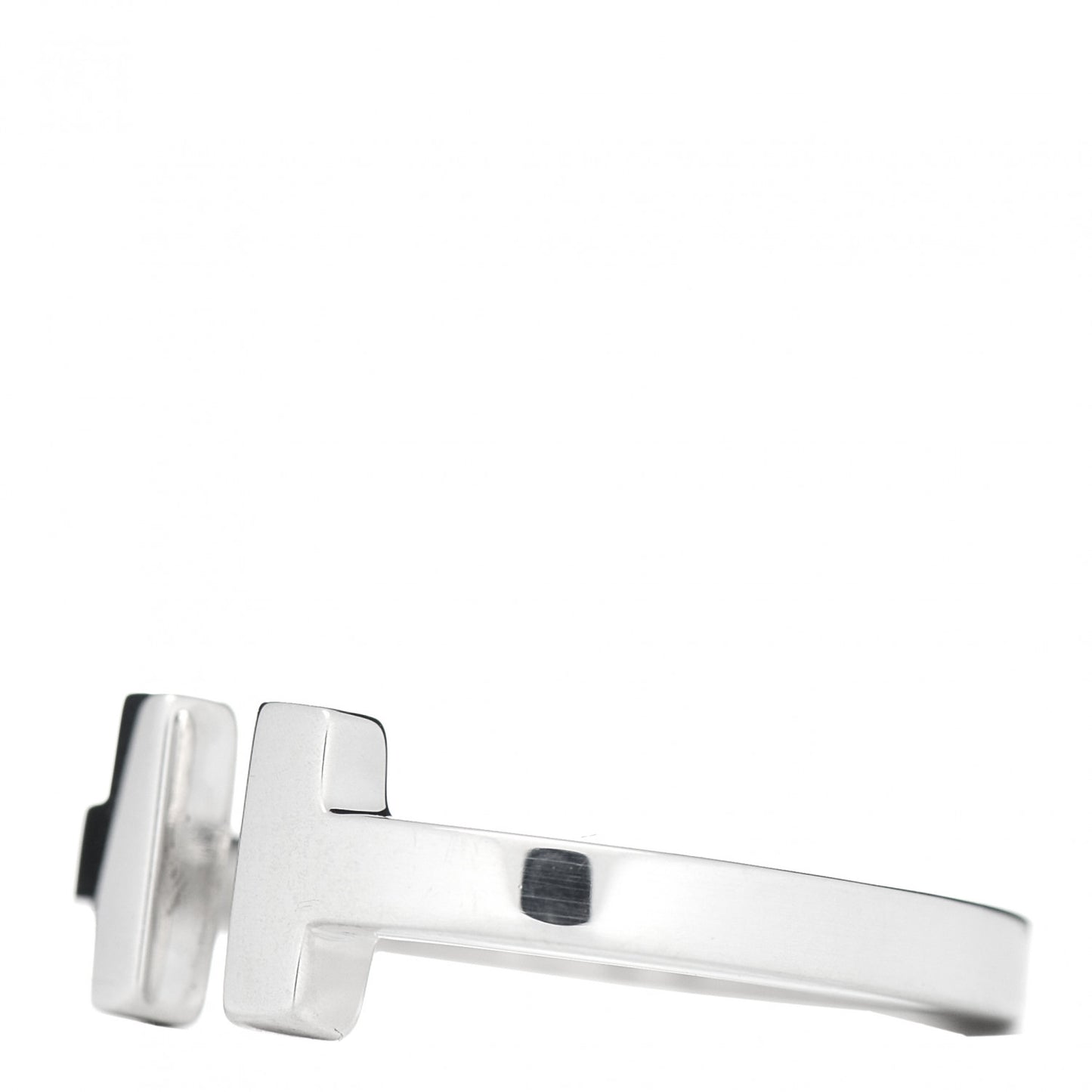 Sterling Silver T Square Ring 54 7