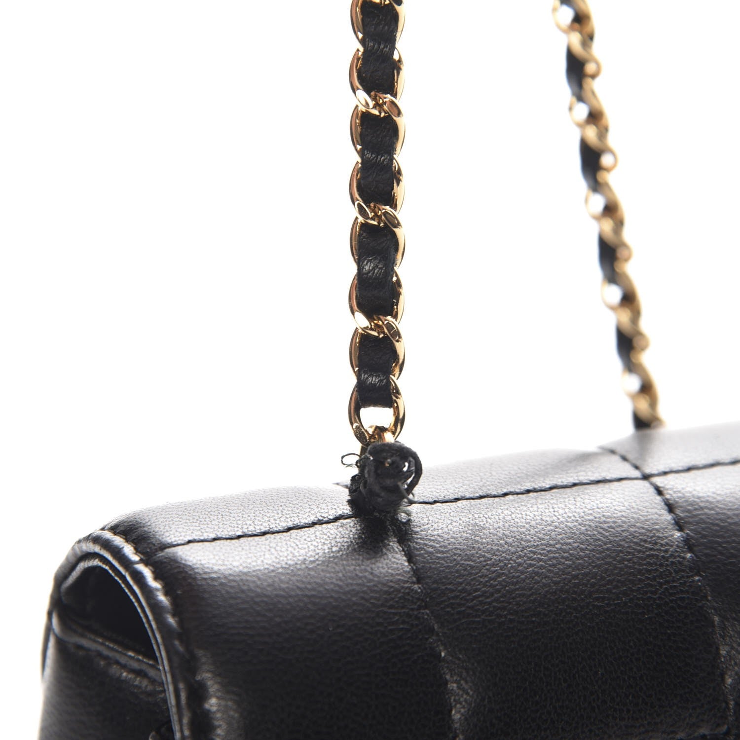 Chanel Lambskin Quilted Mini Chocolate Bar Flap Black 8 of 9